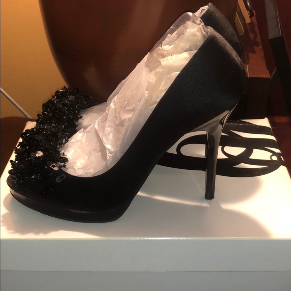 Nine West Sequin evening pump